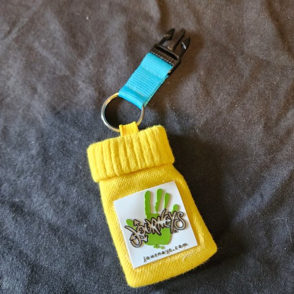 Journeys Lanyard with Knitted Pouch - Picture 3 of 5